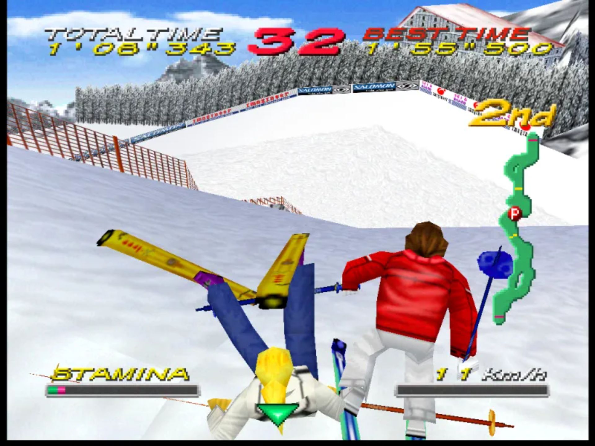 高山滑雪N64游戏截图第13张