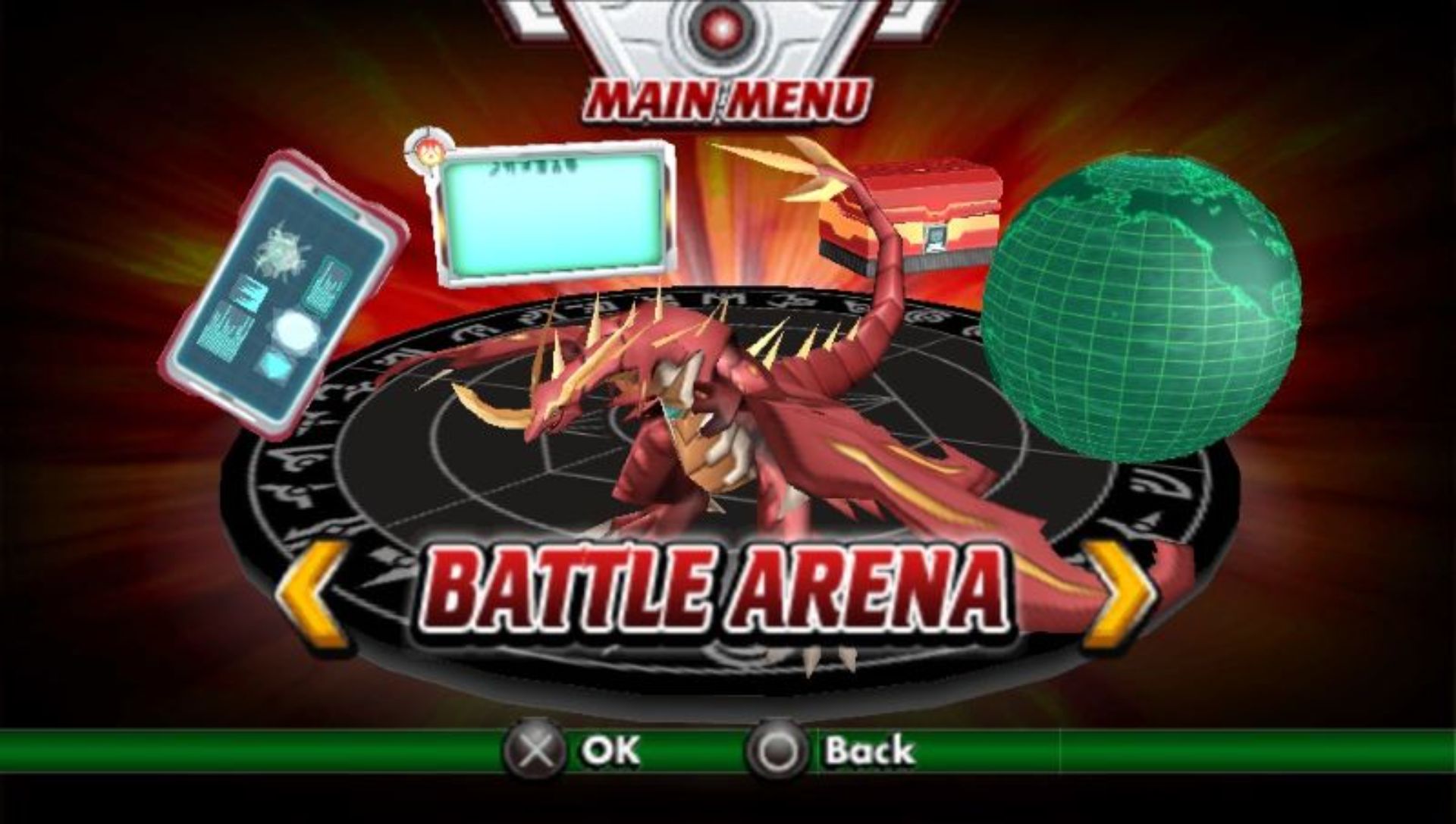 爆丸战士：核心抵抗者PSP游戏截图第2张