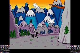 波波鹿与飞天鼠／松鼠与麋鹿的冒险MD游戏截图第6张