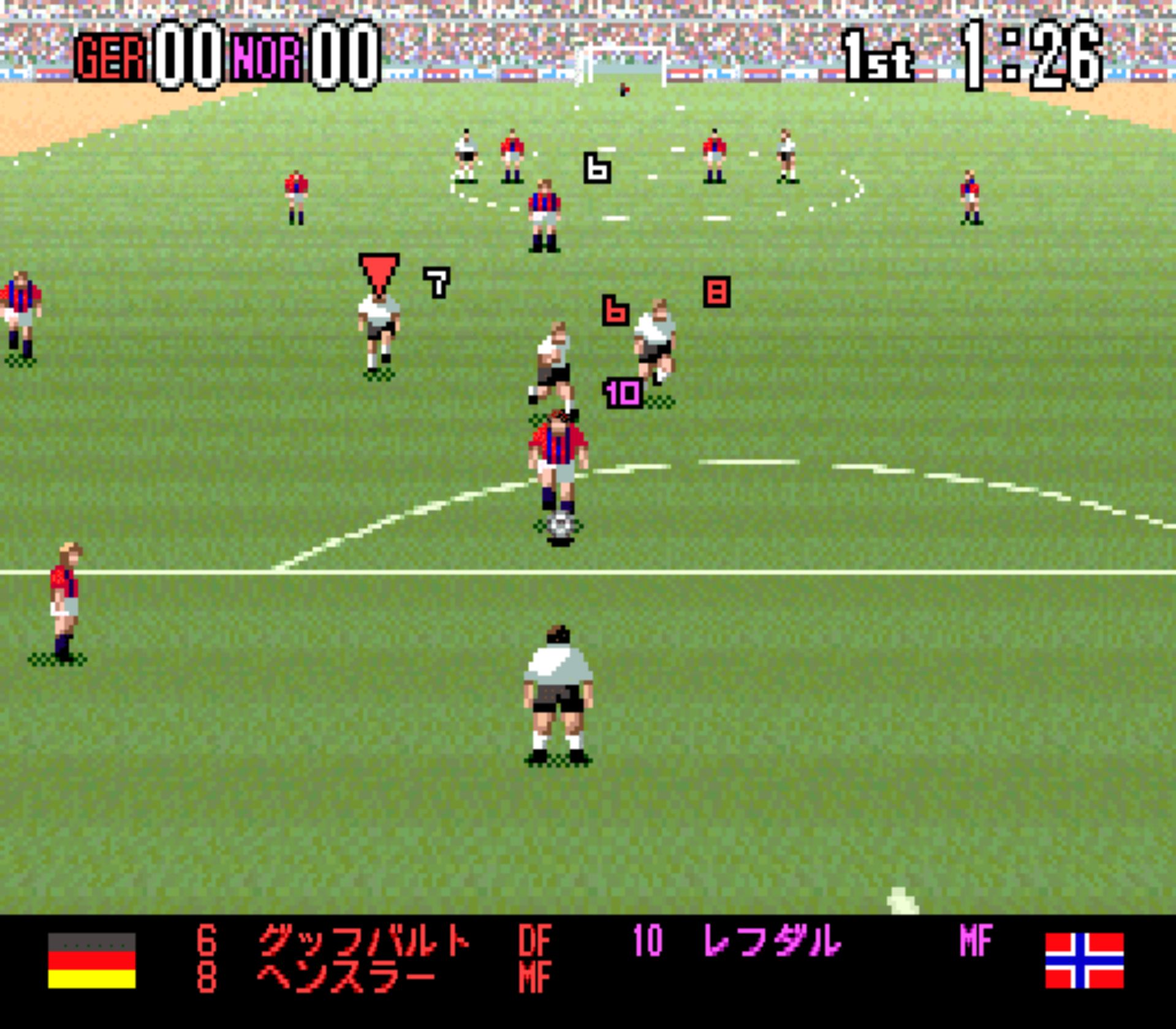 超统构足球94SFC游戏截图第10张