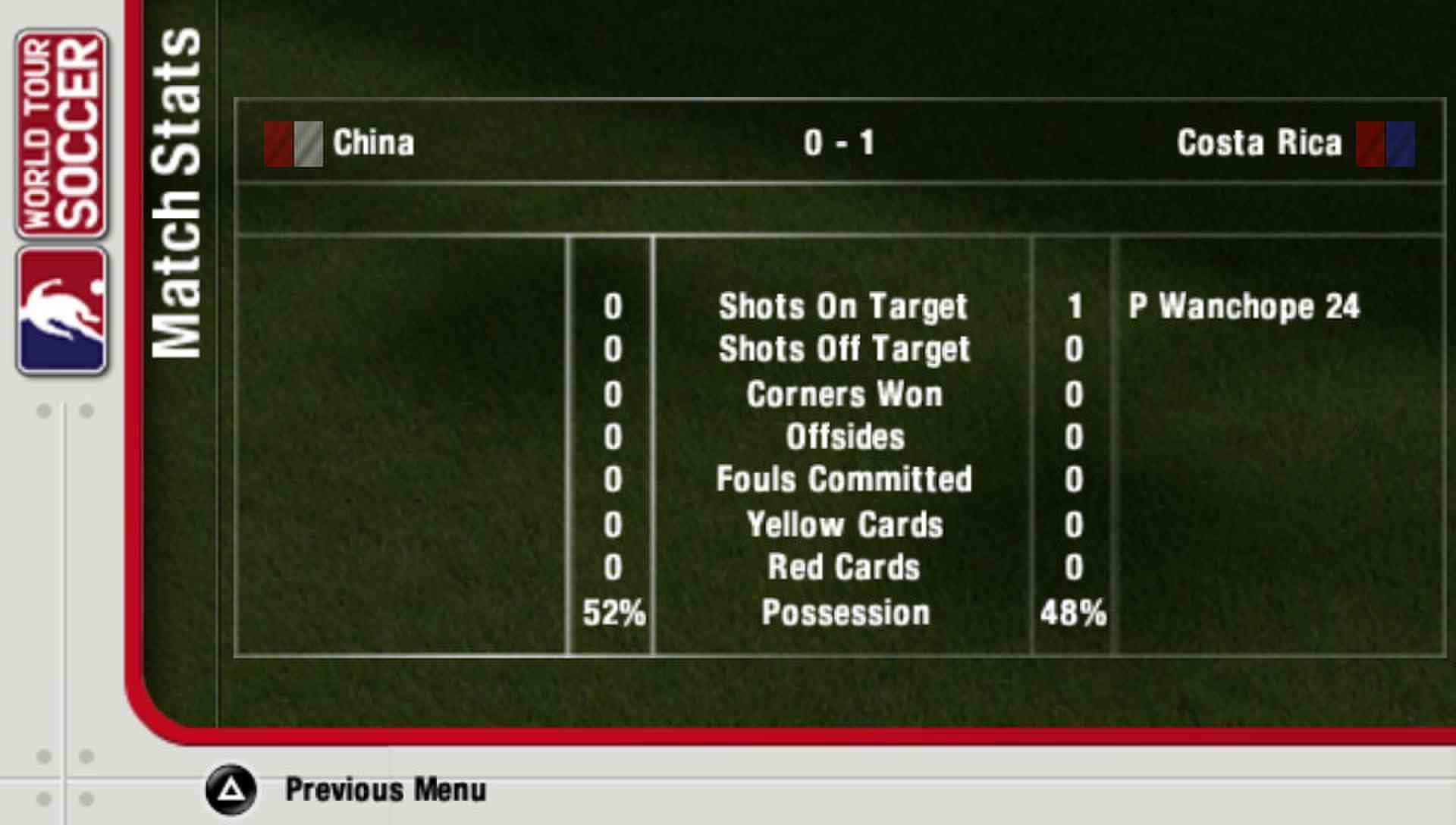 世界足球巡回赛PSP游戏截图第17张