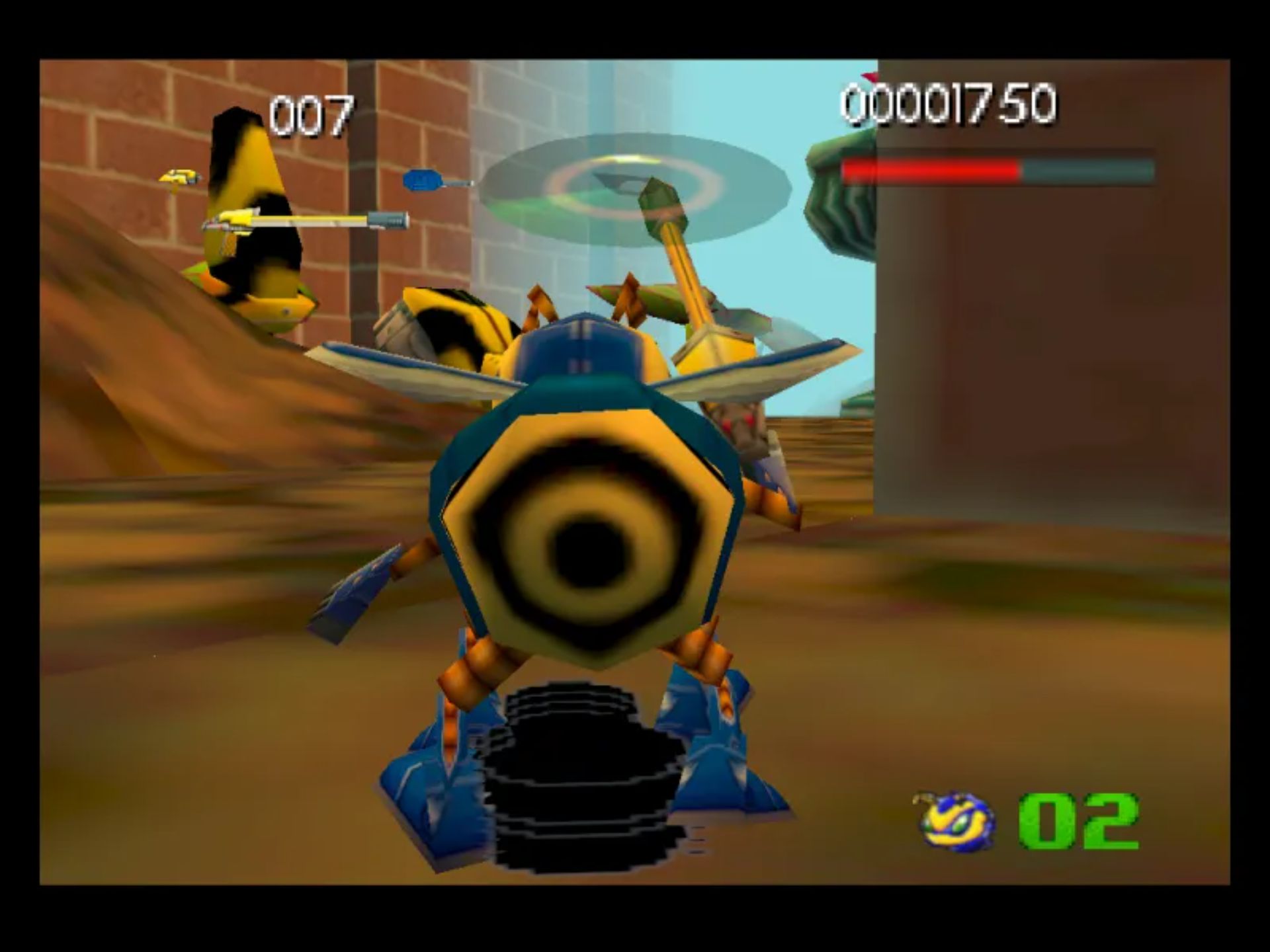 巴克大黄蜂N64游戏截图第15张