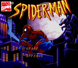 蜘蛛侠：再战风云SFC游戏截图第1张