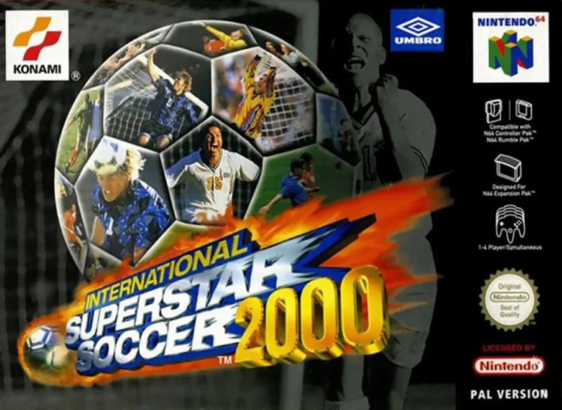 国际超级明星足球2000(International Superstar Soccer 2000)N64游戏截图第1张