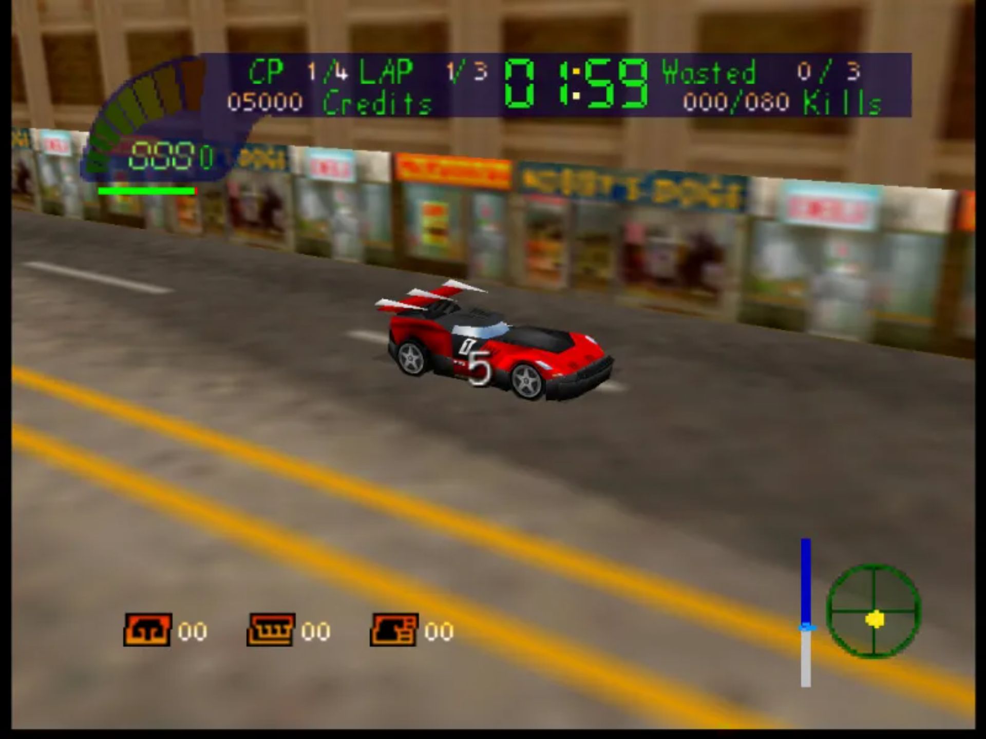 恶煞车手64N64游戏截图第5张