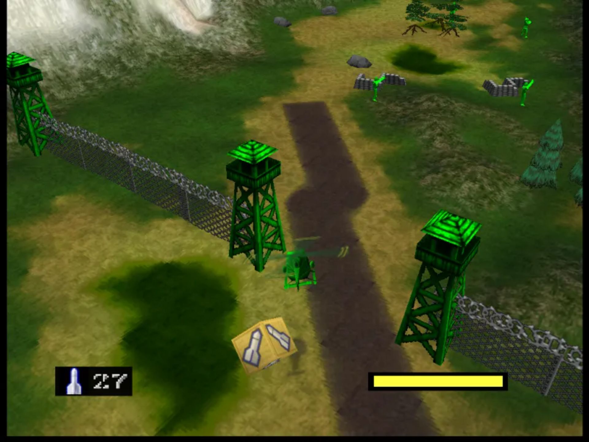 玩具兵大战：空中打击N64游戏截图第7张