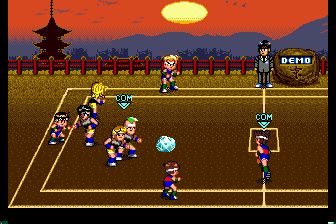 炎之斗球儿：躲避球弹平MD游戏截图第9张