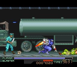 忍者战士牙：归来SFC游戏截图第16张