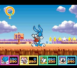 顽皮兔大运动会／兔宝宝历险记之古怪运动会SFC游戏截图第12张