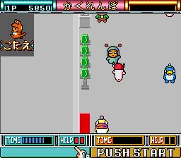 迷糊蛋美味益智赛SFC游戏截图第7张