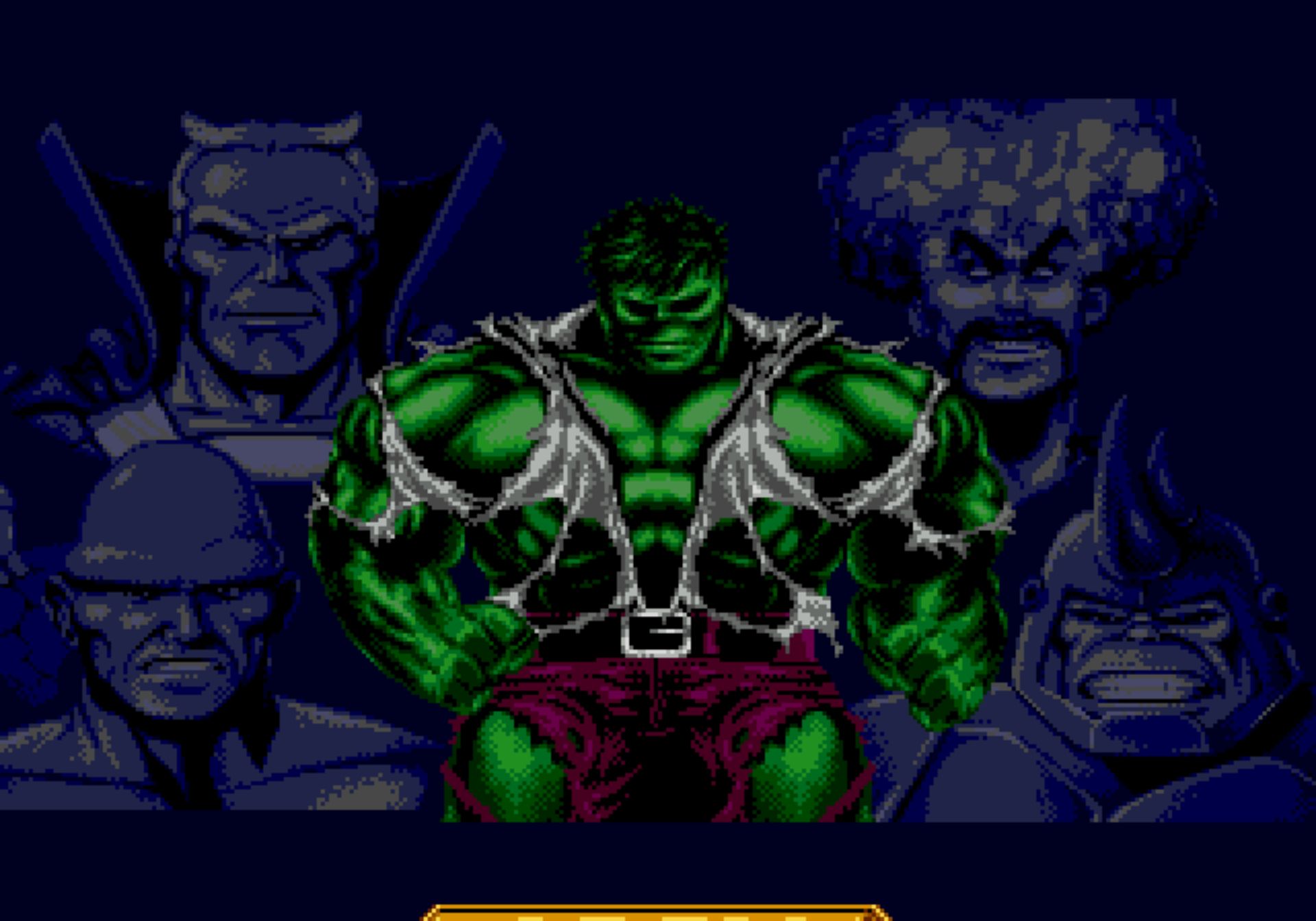 绿巨人／无敌浩克MD游戏截图第2张