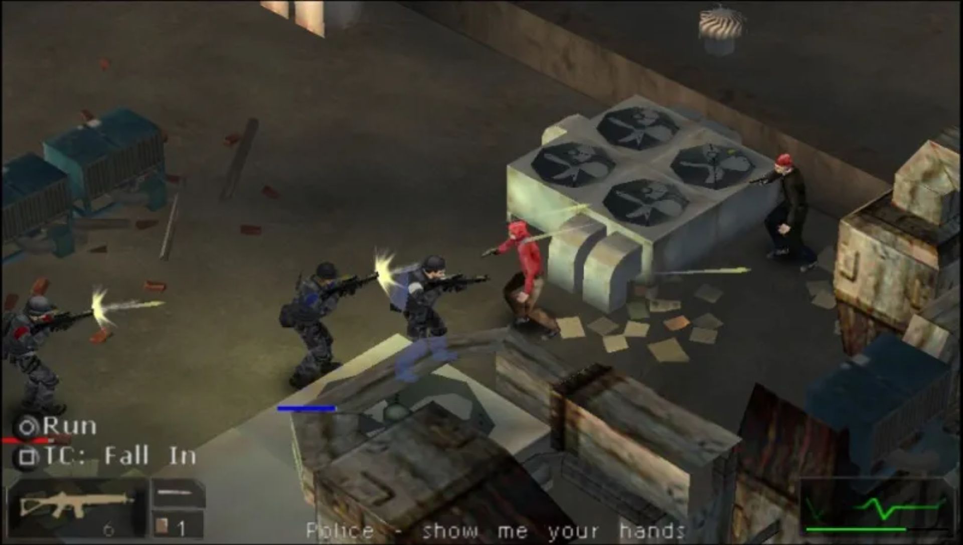 特警精英：自由目标PSP游戏截图第17张