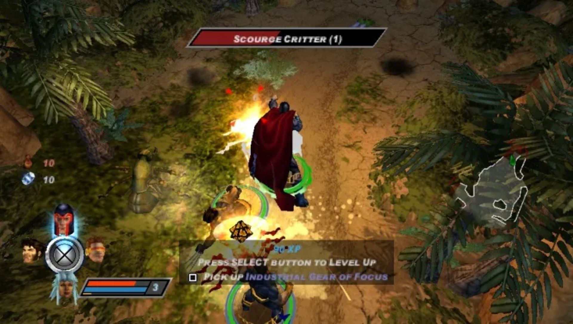 X战警传奇2：天启降临PSP游戏截图第12张