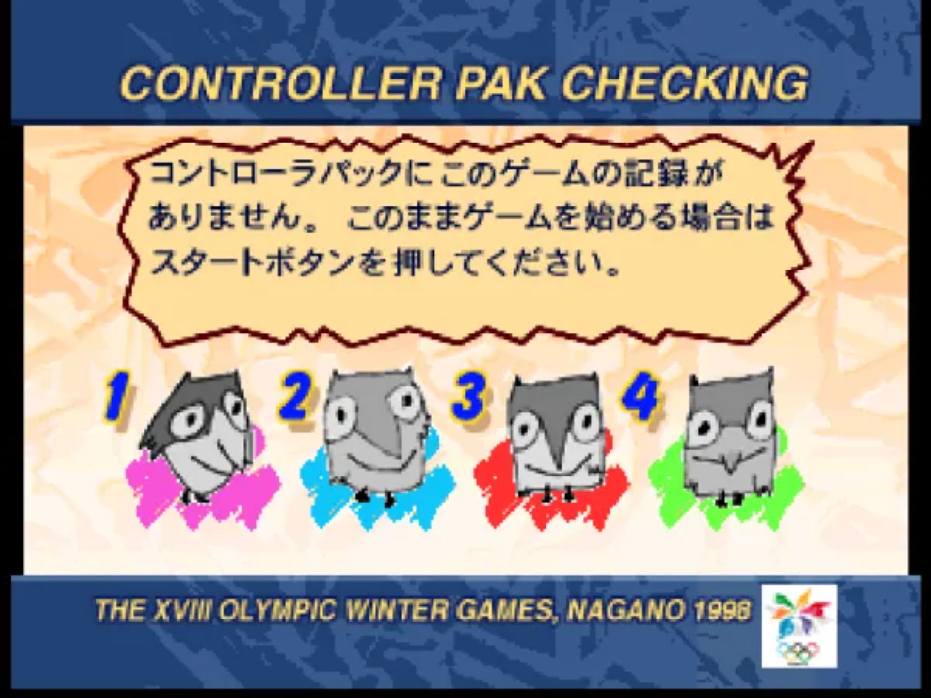 长野冬季奥运会64N64游戏截图第4张