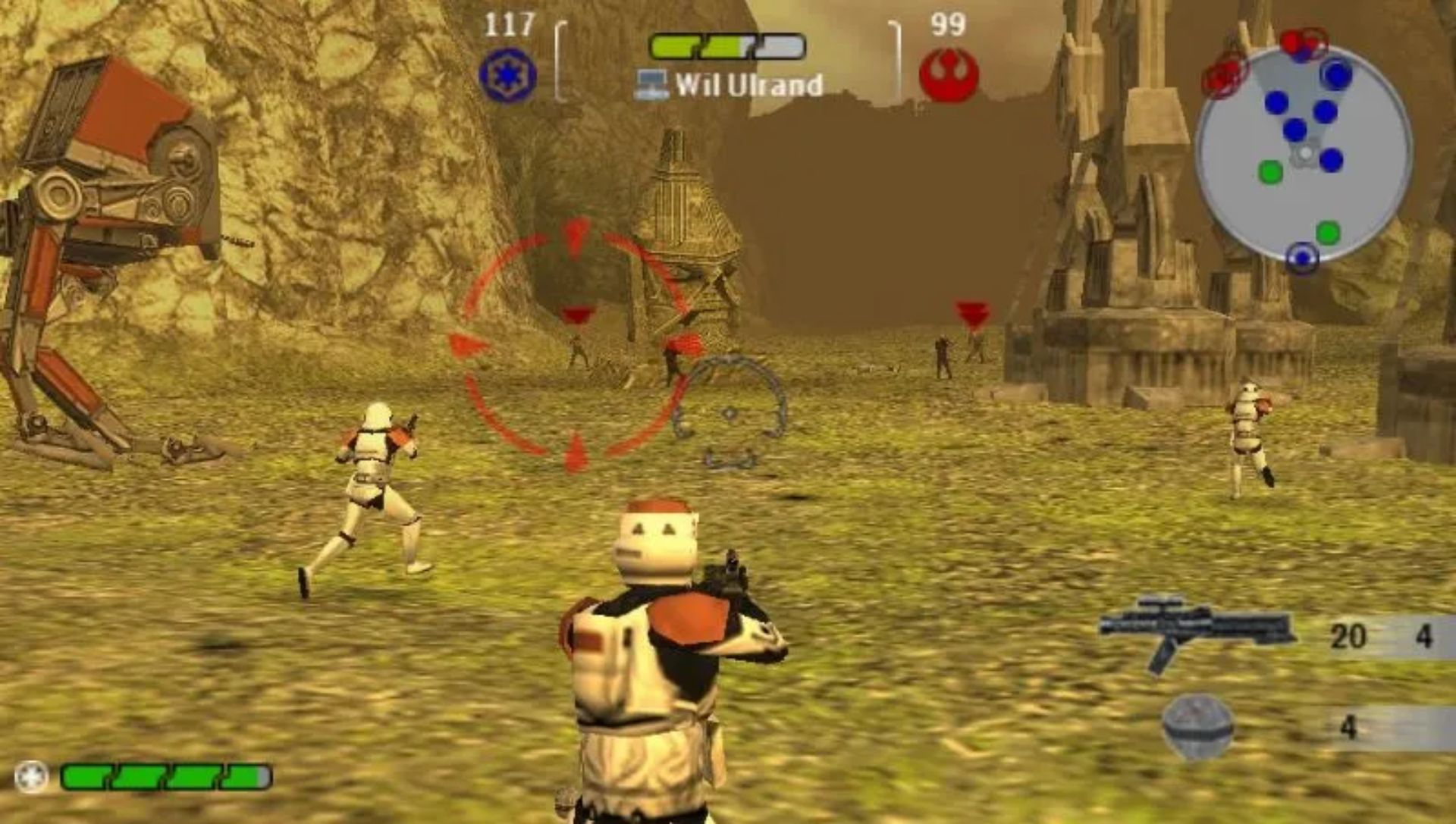 星球大战：前线（叛变的军团）PSP游戏截图第6张