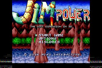 吉姆鲍尔：失落的维度／吉姆力量：失落的维度MD游戏截图第1张