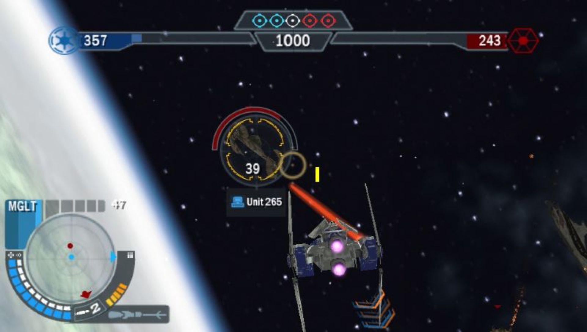 星球大战：前线（精英舰队）PSP游戏截图第11张