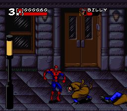 蜘蛛侠与毒液：大屠杀SFC游戏截图第9张