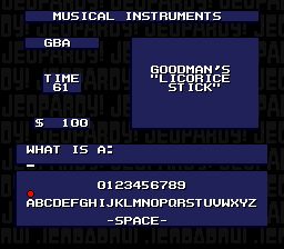 美国名人智力竞答SFC游戏截图第13张