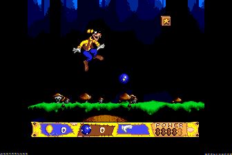 高飞狗的惊异之旅／高飞狗的疯狂历史之旅MD游戏截图第4张