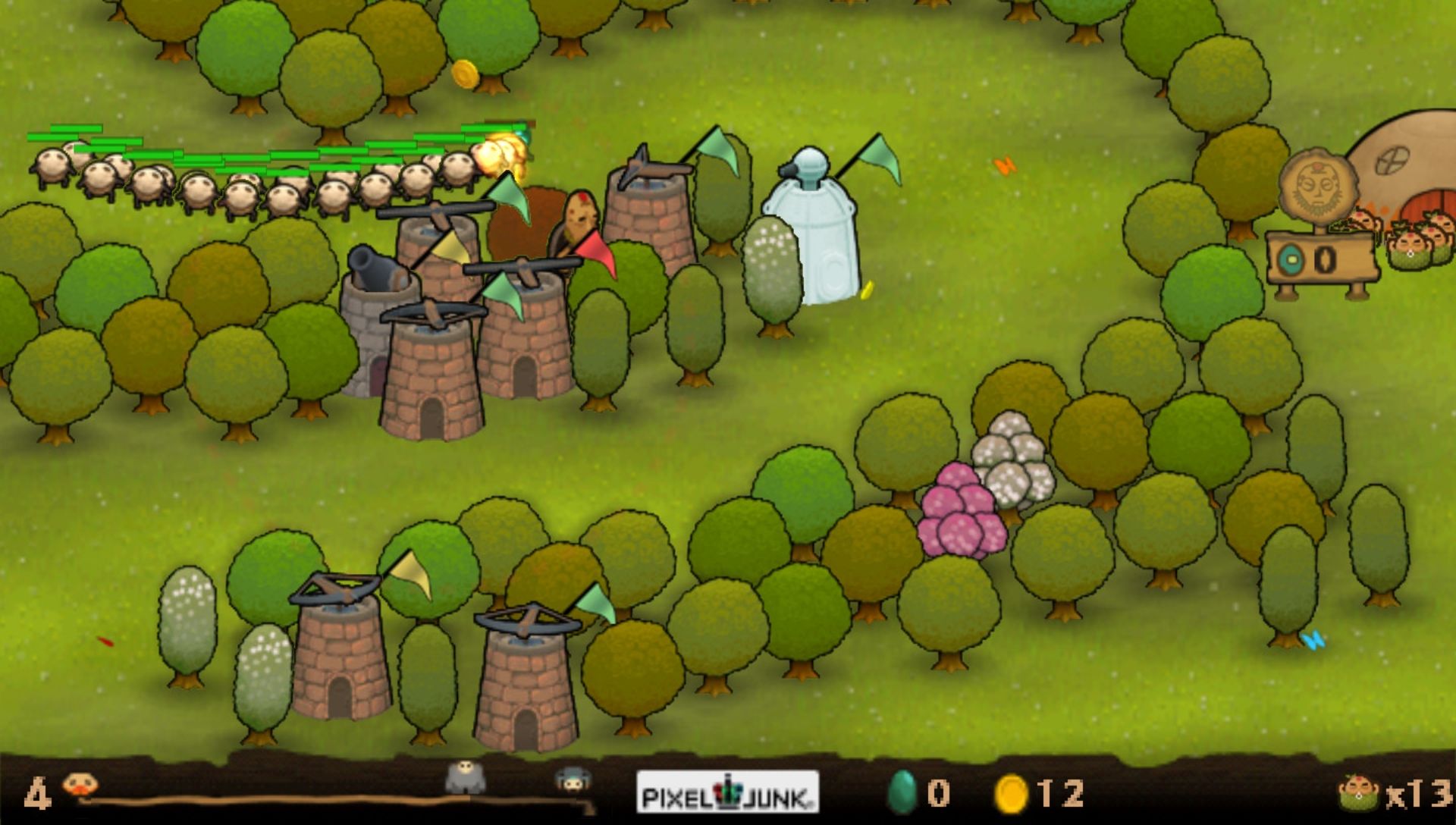 像素垃圾：妖怪豪华版PSP游戏截图第8张