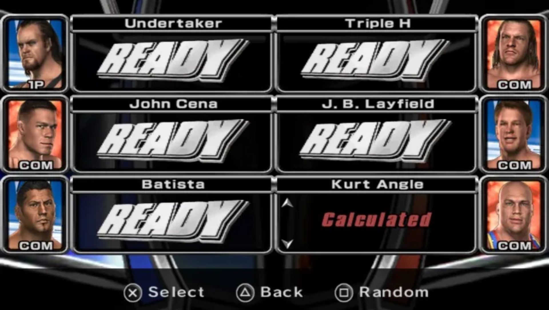 世界摔跤联盟2006PSP游戏截图第12张