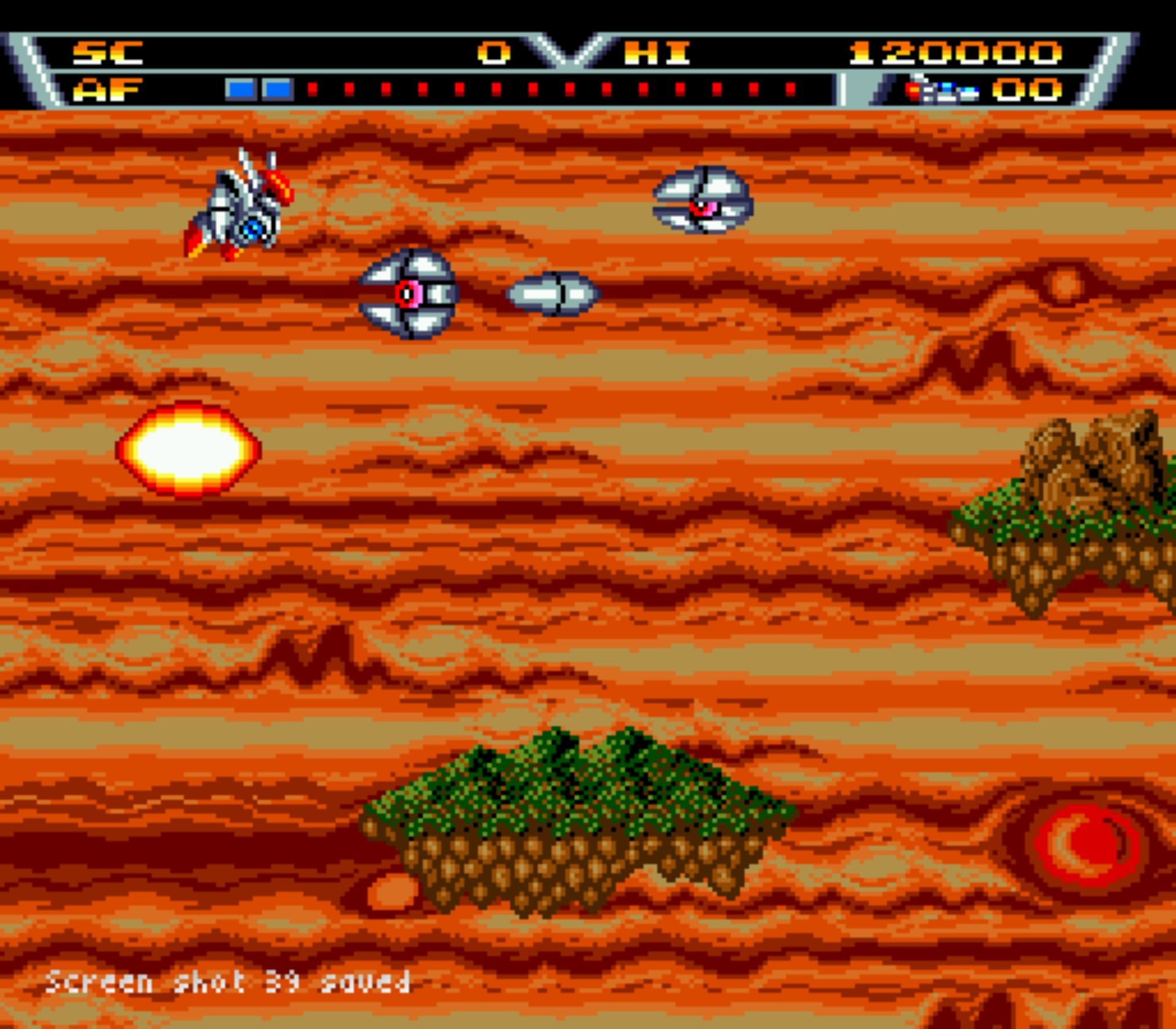 宇宙战机／空中闪光MD游戏截图第17张