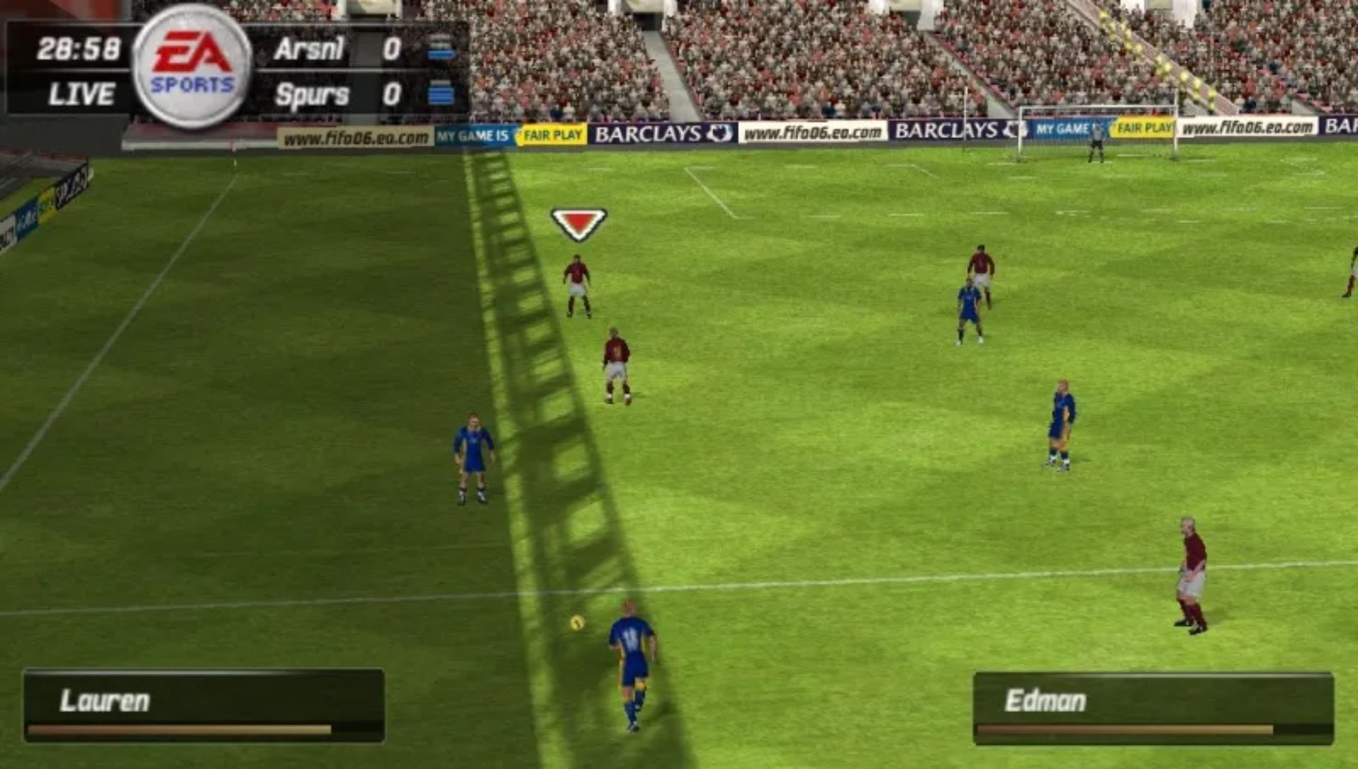 FIFA足球2006PSP游戏截图第11张