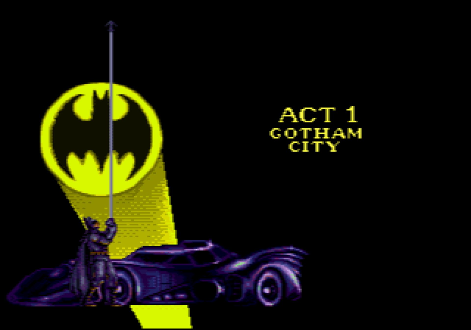 蝙蝠侠归来MD游戏截图第9张