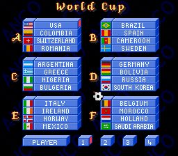 欧洲足球挑战赛3SFC游戏截图第3张