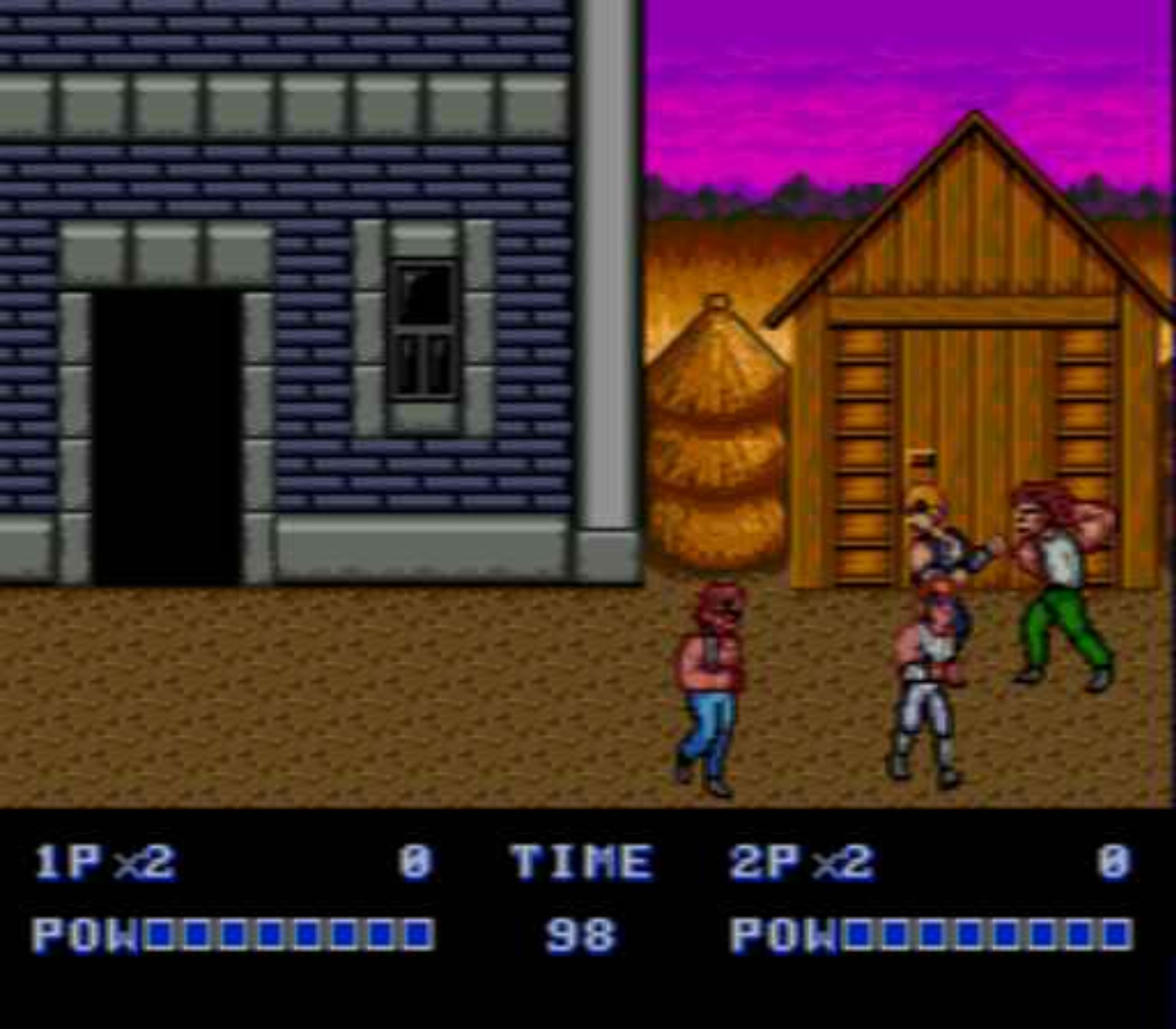 双截龙2：复仇MD游戏截图第10张