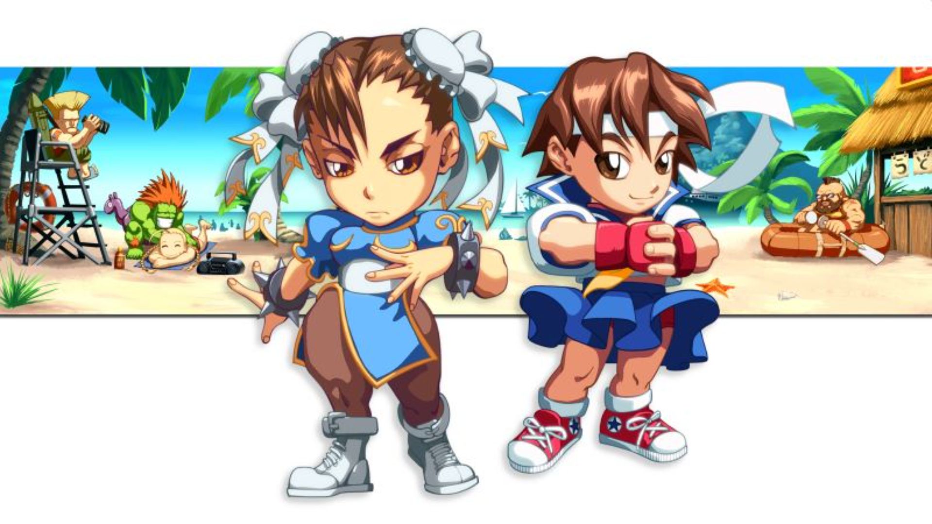 超级街霸方块街机游戏截图第3张