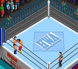 超级热血摔角世界1SFC游戏截图第12张