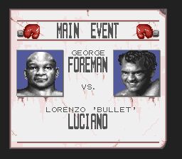 乔治福尔曼拳击：超级KO拳王SFC游戏截图第5张