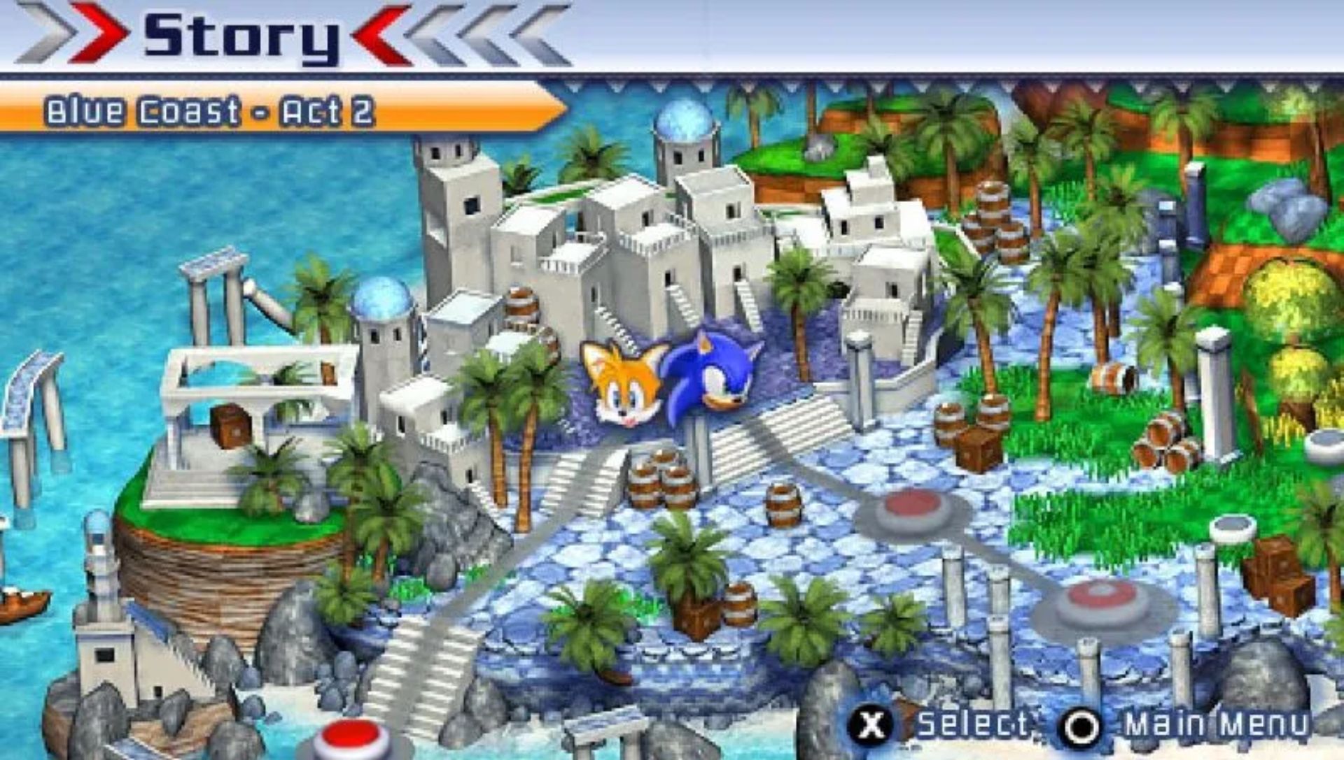 索尼克：竞争者2PSP游戏截图第14张