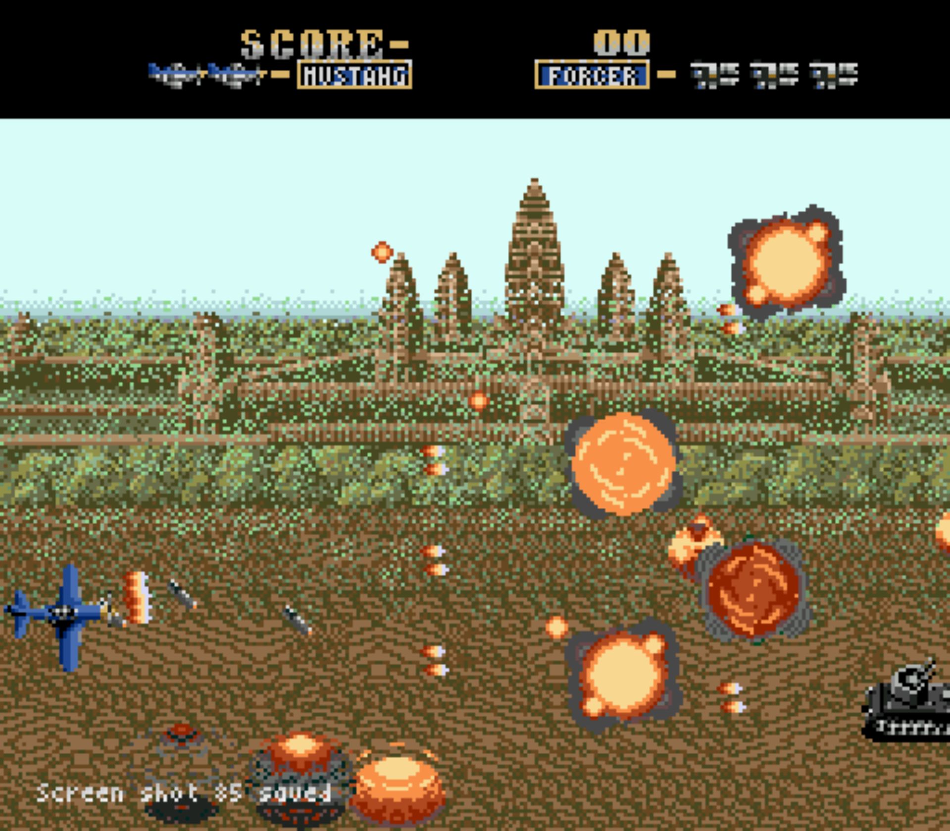 野马战机／超级军刀MD游戏截图第10张