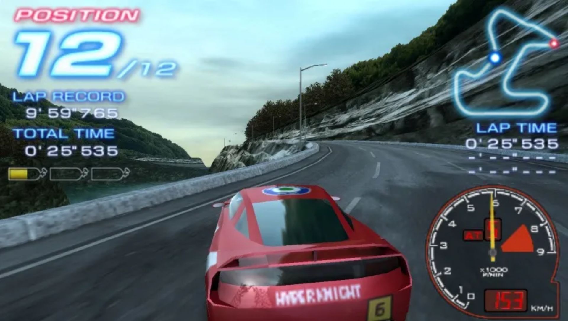 山脊赛车1PSP游戏截图第10张