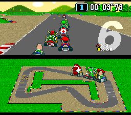 超级马里奥赛车SFC游戏截图第5张