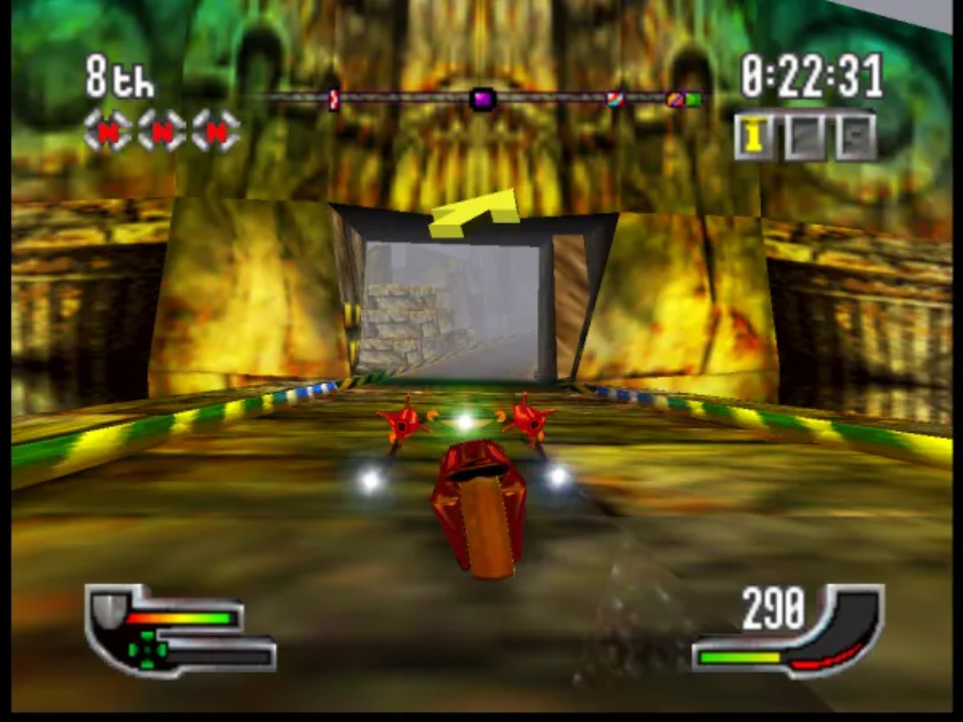 极限摩托车GN64游戏截图第8张