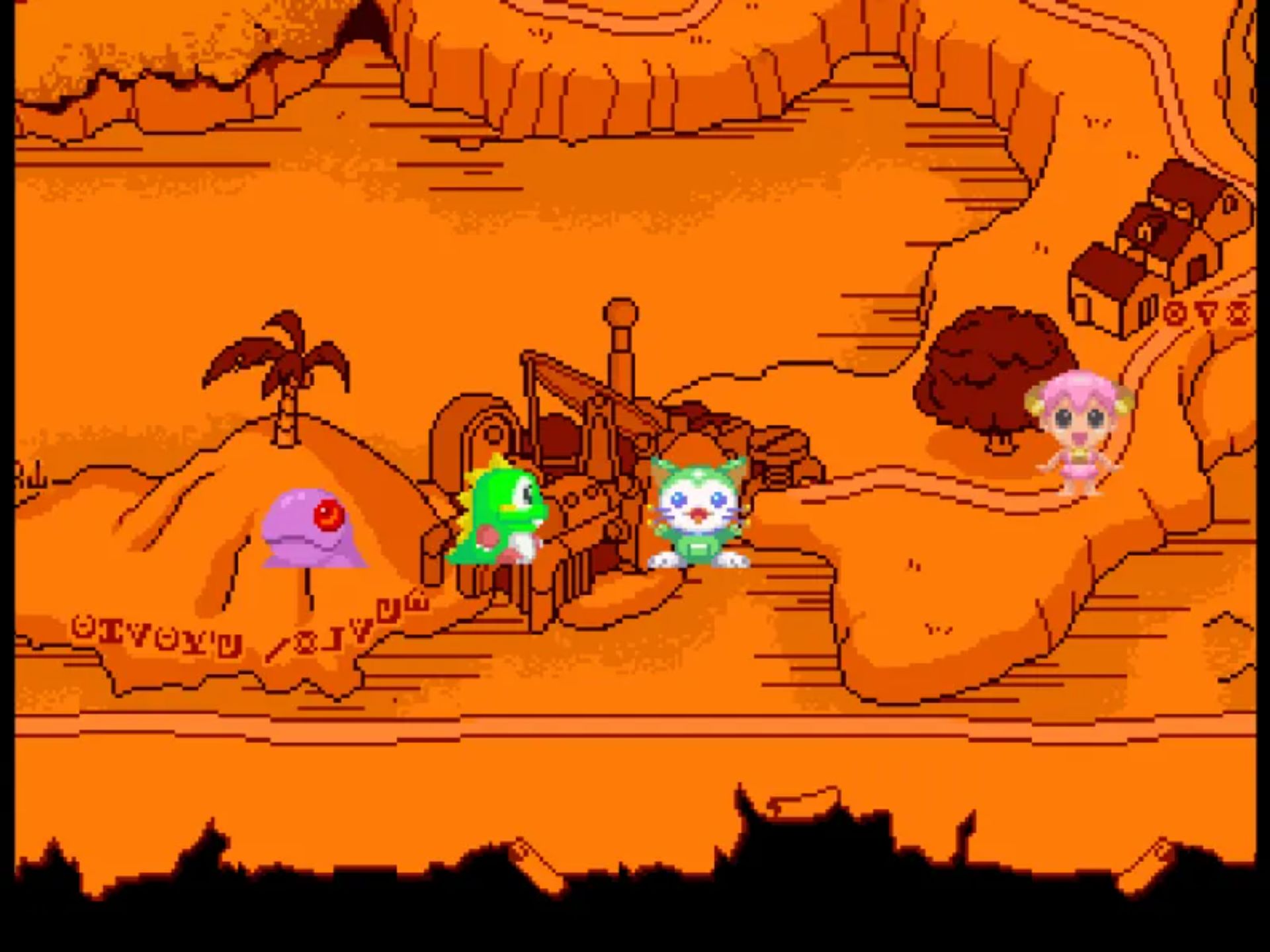 泡泡龙2：街机版N64游戏截图第6张