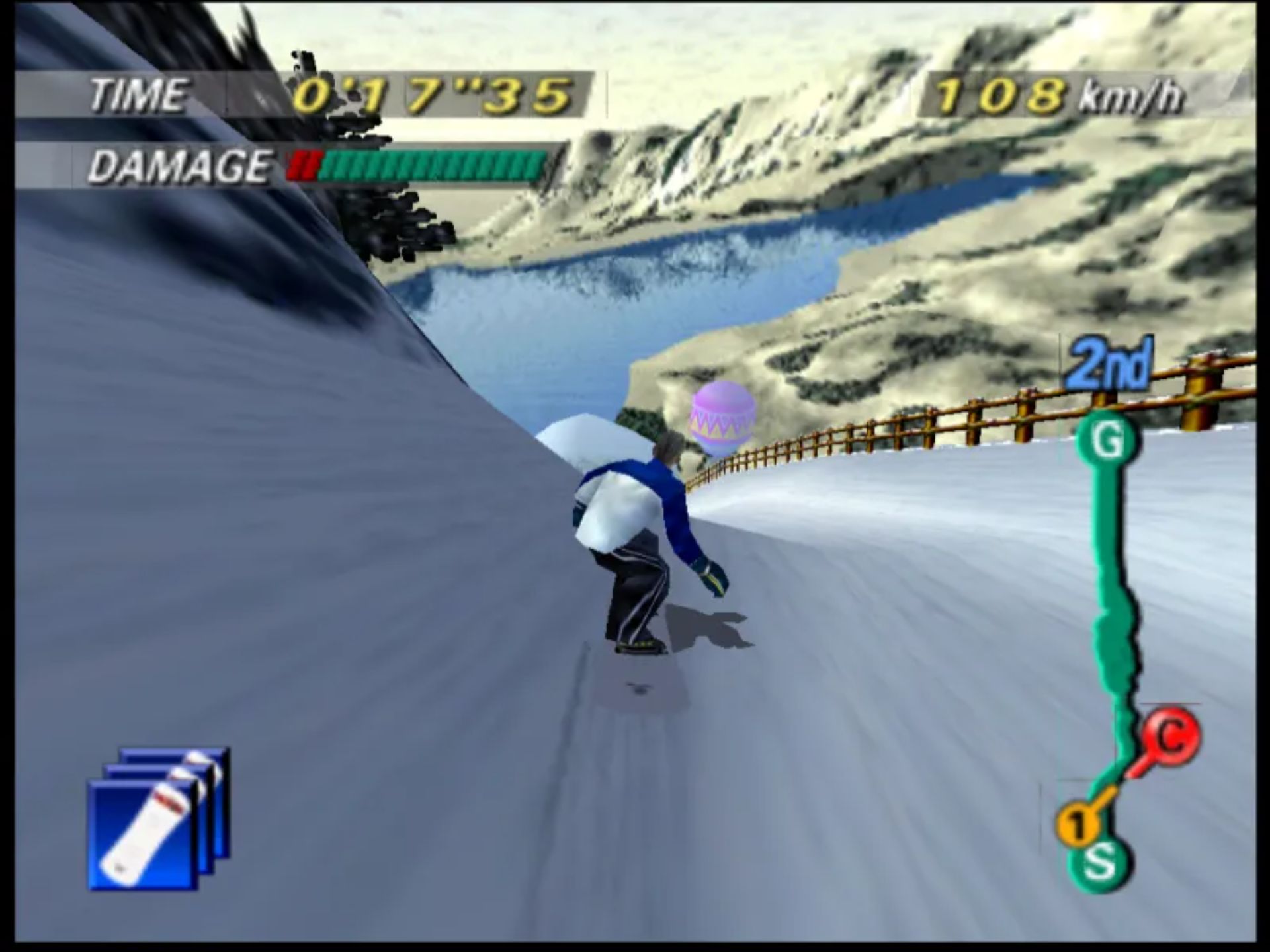 1080度滑雪N64游戏截图第8张