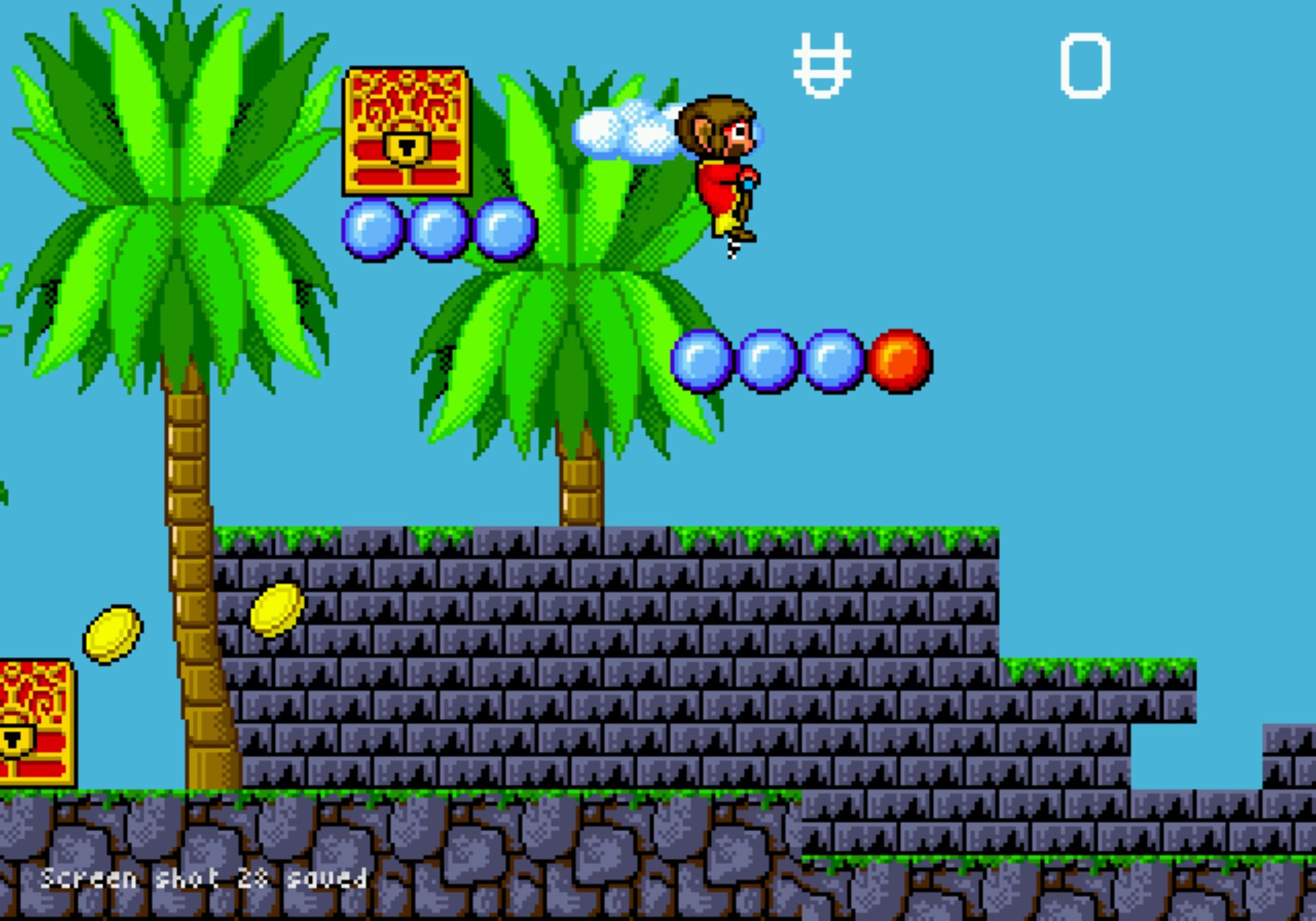 阿历克斯小子：天空的魔城MD游戏截图第10张