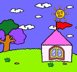 克鲁克鲁方块／丹丹的生活日记：转转方块SFC游戏截图第7张