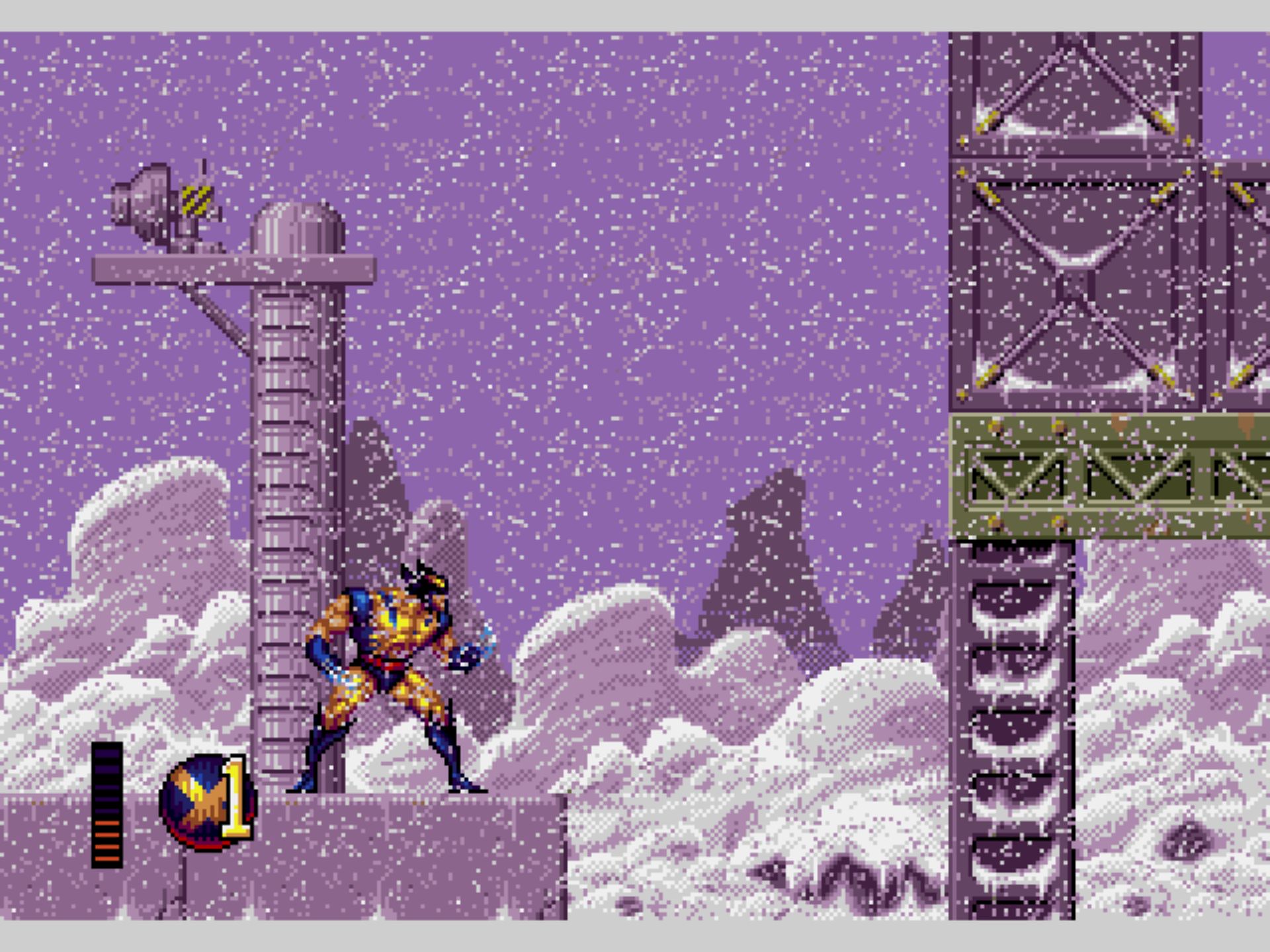 X战警2：克隆人的进攻MD游戏截图第5张