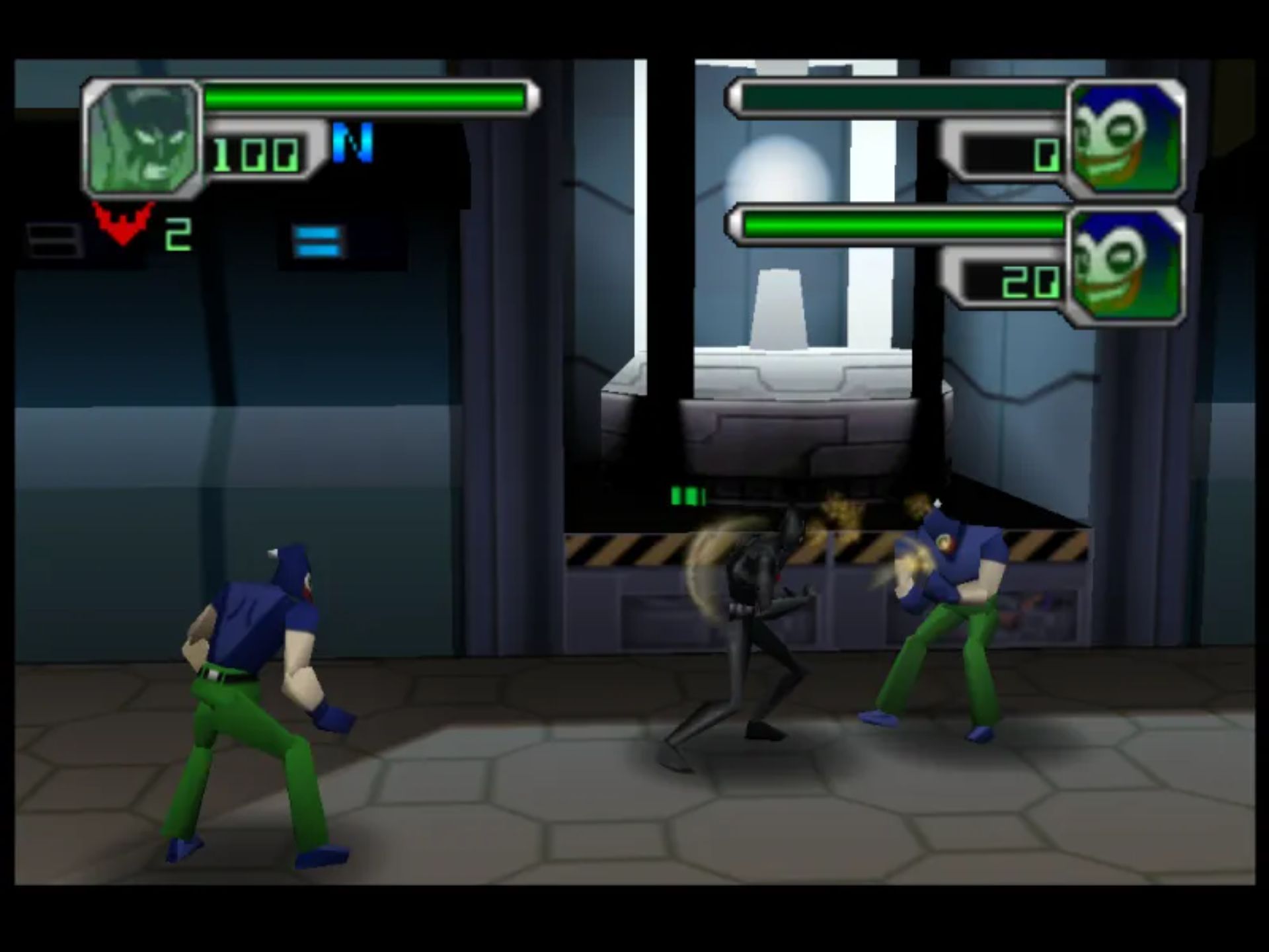 未来蝙蝠侠：小丑的归来N64游戏截图第8张