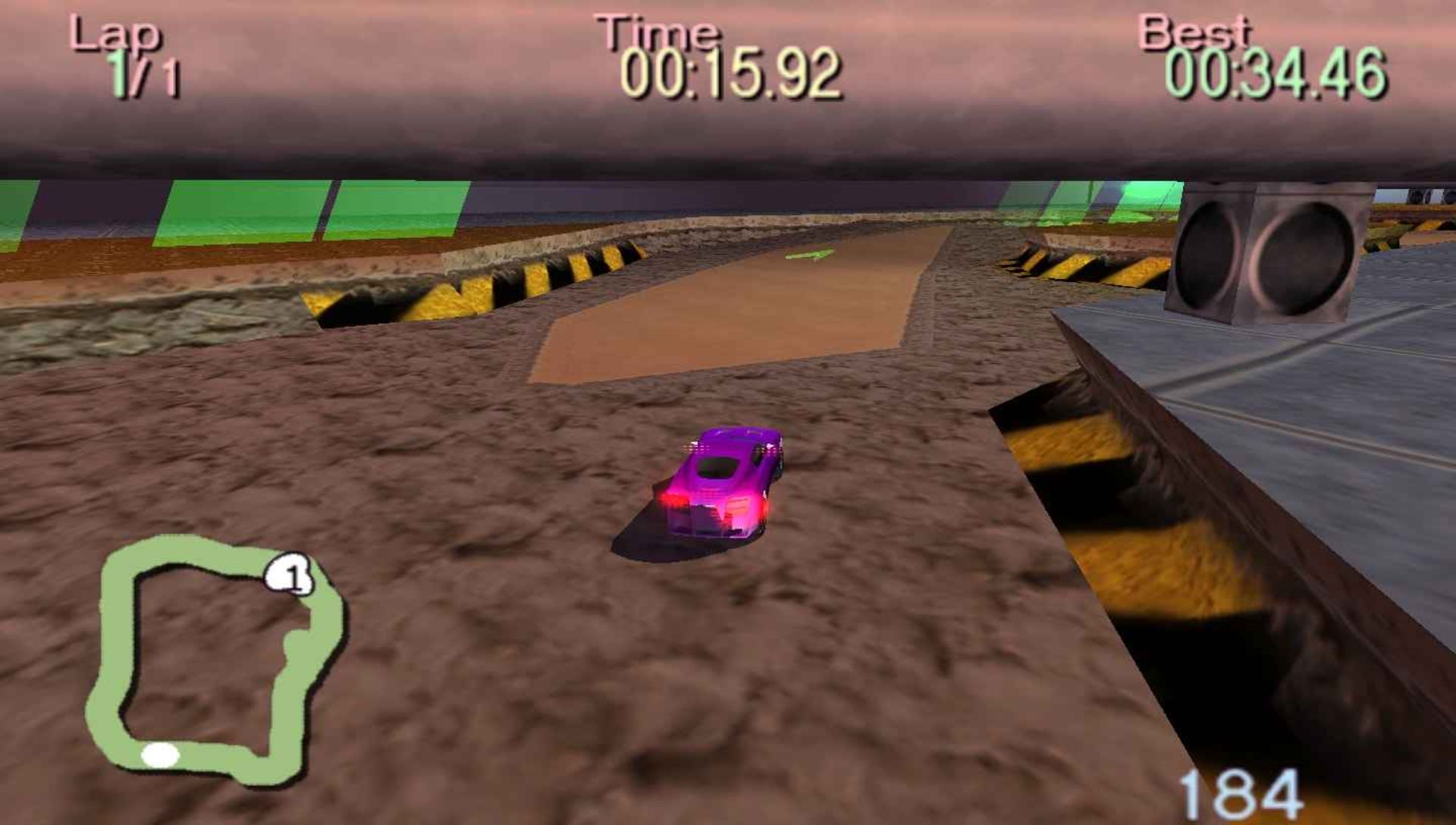 口袋赛车PSP游戏截图第5张