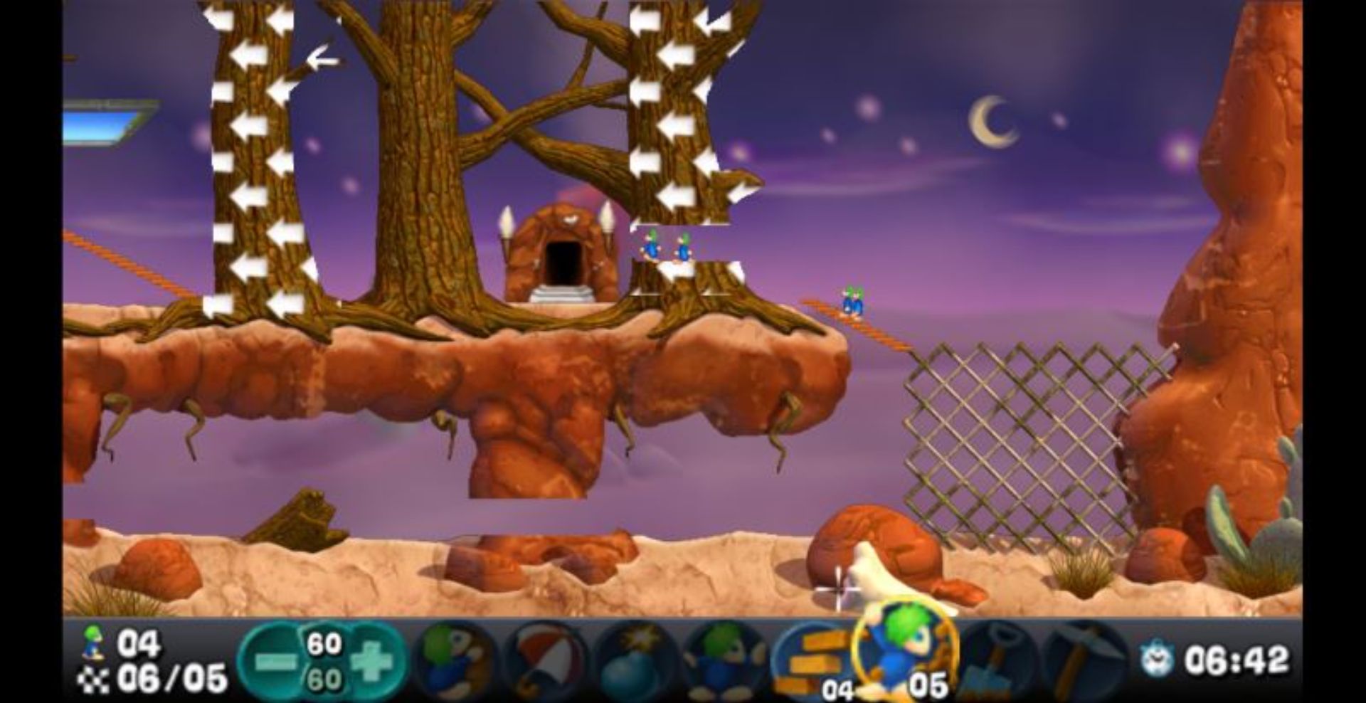 疯狂小旅鼠PSP游戏截图第13张