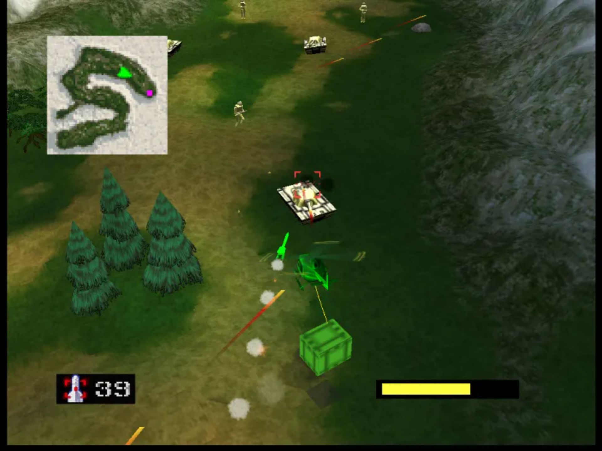 玩具兵大战：空中打击N64游戏截图第12张