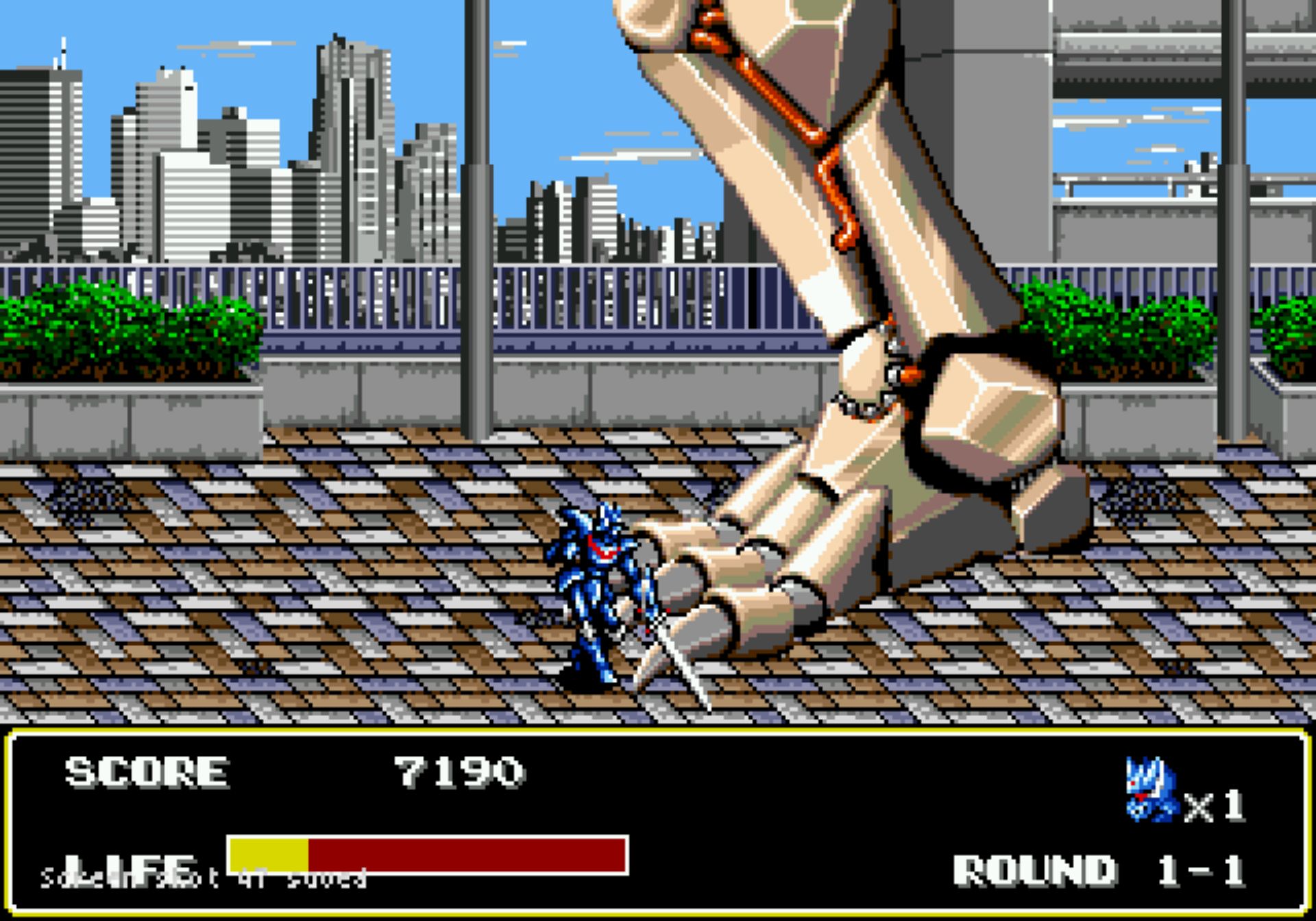 魔神战争／魔神传说：异种战士MD游戏截图第8张