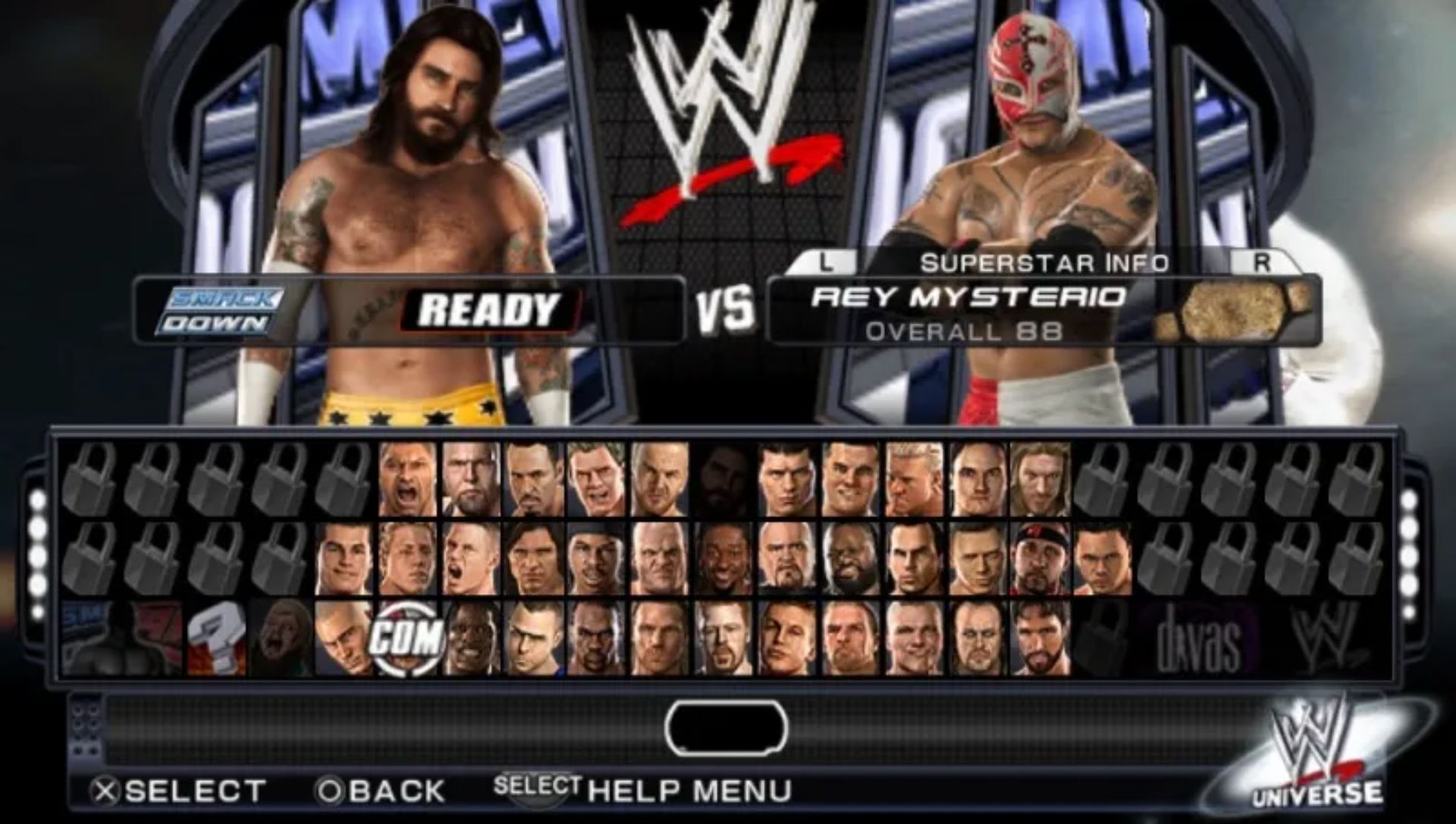 世界摔跤联盟2011PSP游戏截图第3张